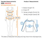 Women's Long Sleeve Cycling Jersey - Rainbow