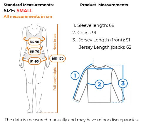 Women's Long Sleeve Cycling Jersey - Rainbow