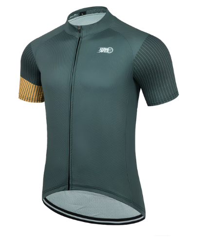 Men's Short-sleeve Cycling Jersey - Sea Blue/Green