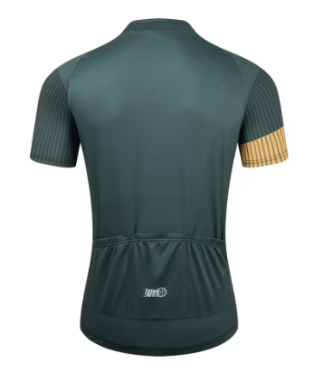 Men's Short-sleeve Cycling Jersey - Sea Blue/Green