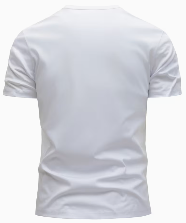 Men's Cotton T-shirt - White