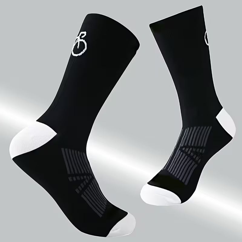 Women's Cycling Socks - Bicycle Icon